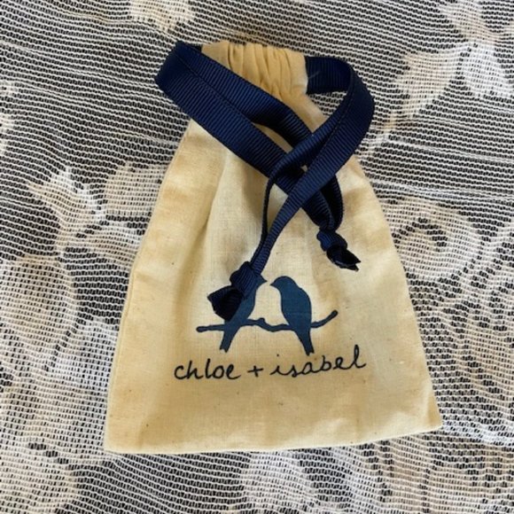 Chloe + Isabel Jewelry Drawstring Pouch w/Love Bird Print - Picture 10 of 12